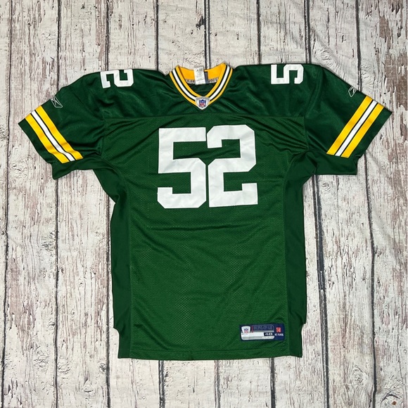 Green Bay Packers Clay Mathews Reebok NFL Football Stitched Jersey - Picture 1 of 5